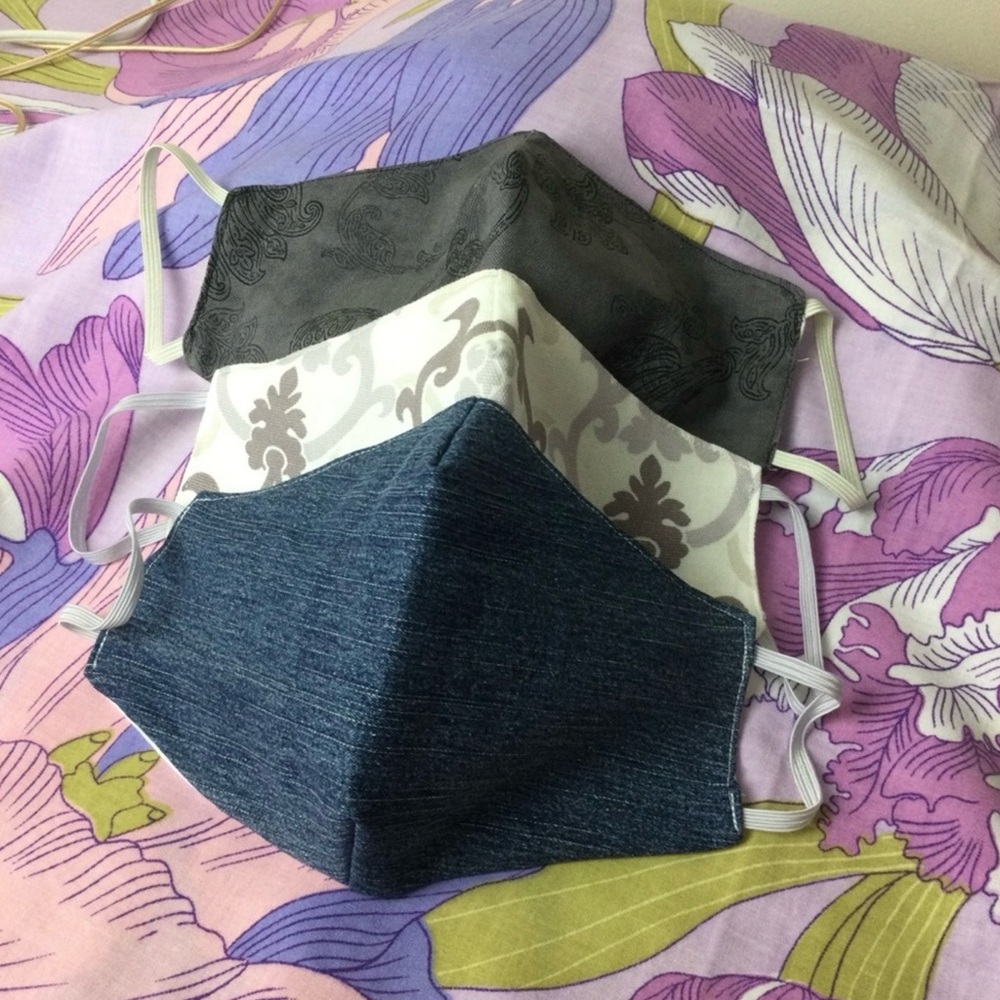 NEW Set of Three Stylish Face Masks